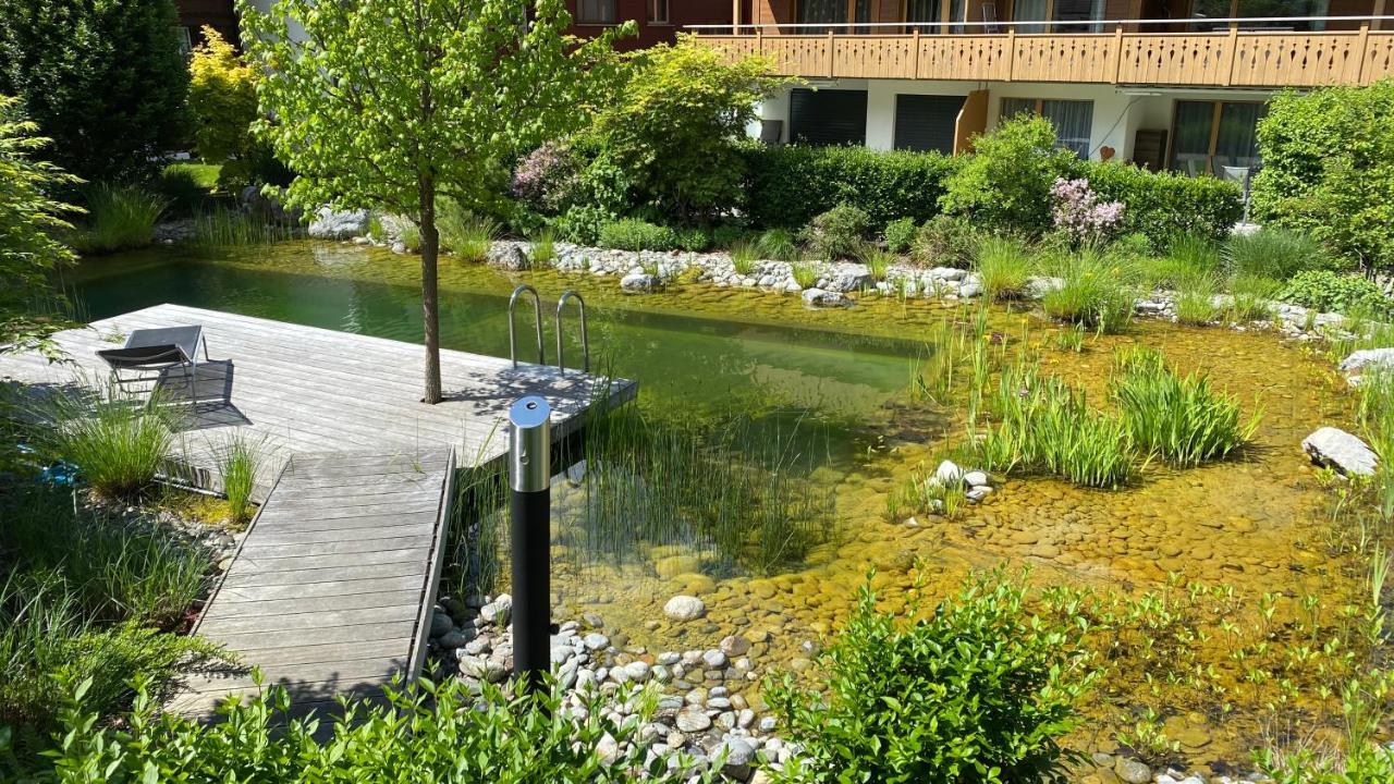 An Apartment In A Modern Swiss Chalet Iseltwald Kültér fotó